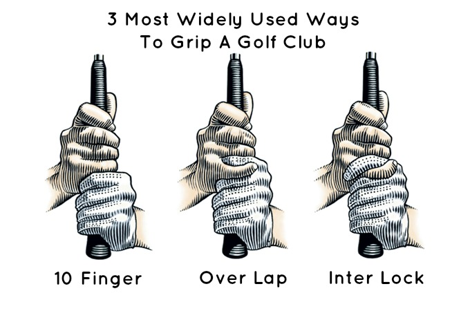 Golf-Grip-3-types